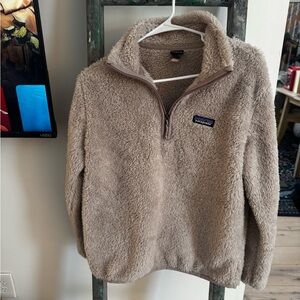 Patagonia Beige Fleece Jacket